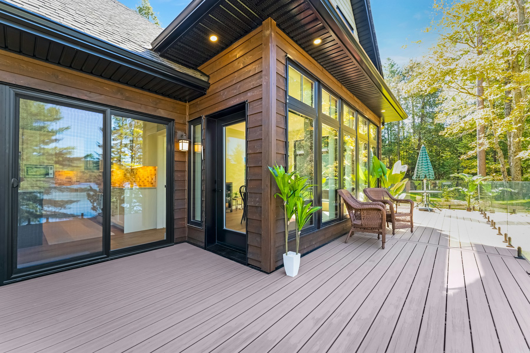 Wood deck restored — Lutz
